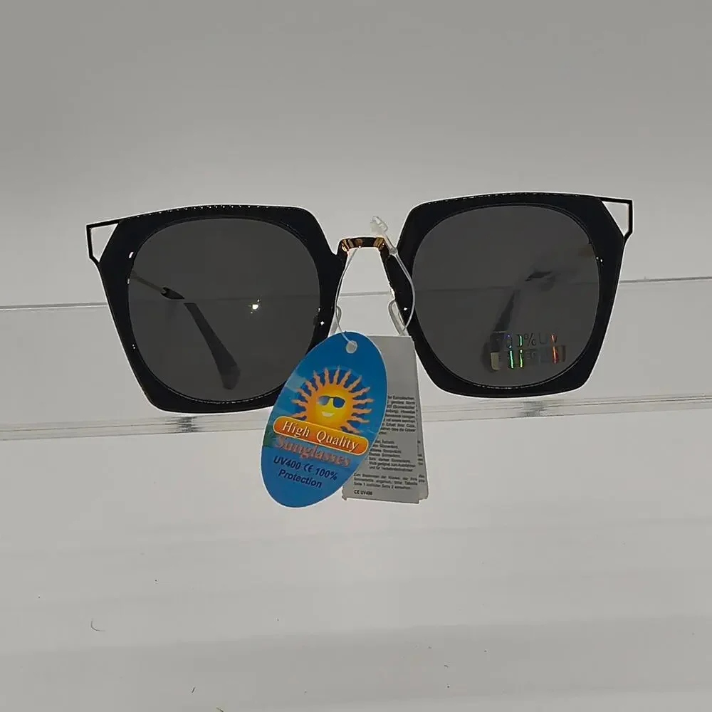322 blackgold square sunglasses with